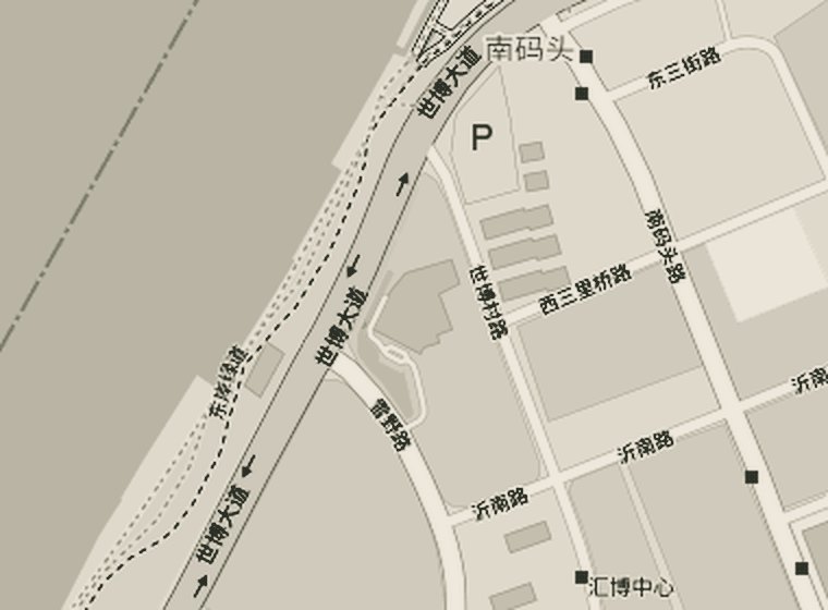 酒店位置示意图